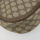 GUCCI GG Supreme Shoulder Bag PVC Leather Beige Gold Tone 10 02 056 Auth ep15307-15