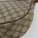 GUCCI GG Supreme Shoulder Bag PVC Leather Beige Gold Tone 10 02 056 Auth ep15307-16