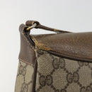 GUCCI GG Supreme Shoulder Bag PVC Leather Beige Gold Tone 10 02 056 Auth ep15307-9