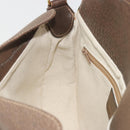 GUCCI GG Supreme Shoulder Bag PVC Leather Beige Gold Tone 10 02 056 Auth ep15307-21