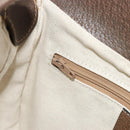 GUCCI GG Supreme Shoulder Bag PVC Leather Beige Gold Tone 10 02 056 Auth ep15307-22