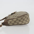 GUCCI GG Supreme Shoulder Bag PVC Leather Beige Gold Tone 10 02 056 Auth ep15307-4