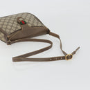 GUCCI GG Supreme Shoulder Bag PVC Leather Beige Gold Tone 10 02 056 Auth ep15307-7