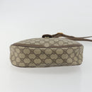 GUCCI GG Supreme Shoulder Bag PVC Leather Beige Gold Tone 10 02 056 Auth ep15307-5
