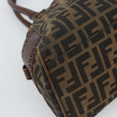 FENDI Zucca Canvas Hand Bag Brown 8BN157 Auth ep15313-13