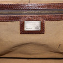 FENDI Zucca Canvas Hand Bag Brown 8BN157 Auth ep15313-15
