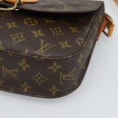 LOUIS VUITTON Monogram Saint Cloud GM Shoulder Bag M51242 LV Auth ep15315A-15