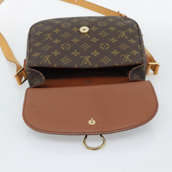 LOUIS VUITTON Monogram Saint Cloud GM Shoulder Bag M51242 LV Auth ep15315A