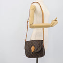 LOUIS VUITTON Monogram Saint Cloud GM Shoulder Bag M51242 LV Auth ep15315A-26