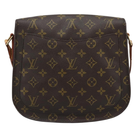 LOUIS VUITTON Monogram Saint Cloud GM Shoulder Bag M51242 LV Auth ep15315A
