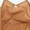 CELINE Macadam Boston Bag PVC Leather 2way Brown Gold Tone Auth ep15316-23