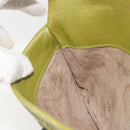 BOTTEGA VENETA INTRECCIATO Shoulder Bag Leather Green Auth ep15319-20