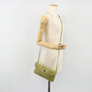 BOTTEGA VENETA INTRECCIATO Shoulder Bag Leather Green Auth ep15319-21