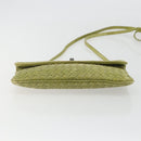 BOTTEGA VENETA INTRECCIATO Shoulder Bag Leather Green Auth ep15319-5