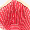 LOUIS VUITTON Antigua Cabas MM Tote Bag Beige Red M40035 LV Auth ep15323-19
