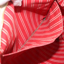 LOUIS VUITTON Antigua Cabas MM Tote Bag Beige Red M40035 LV Auth ep15323-20