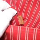 LOUIS VUITTON Antigua Cabas MM Tote Bag Beige Red M40035 LV Auth ep15323-12