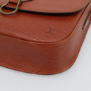 LOUIS VUITTON Epi Saint Cloud GM Shoulder Bag Brown M52193 LV Auth ep15325-14