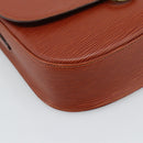 LOUIS VUITTON Epi Saint Cloud GM Shoulder Bag Brown M52193 LV Auth ep15325-15