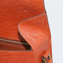 LOUIS VUITTON Epi Saint Cloud GM Shoulder Bag Brown M52193 LV Auth ep15325-20