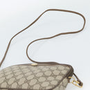 GUCCI GG Supreme Shoulder Bag PVC Leather Beige Gold Tone Auth ep15327-8