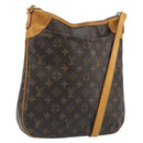 LOUIS VUITTON Monogram Odeon MM Shoulder Bag M56389 LV Auth ep15329-1