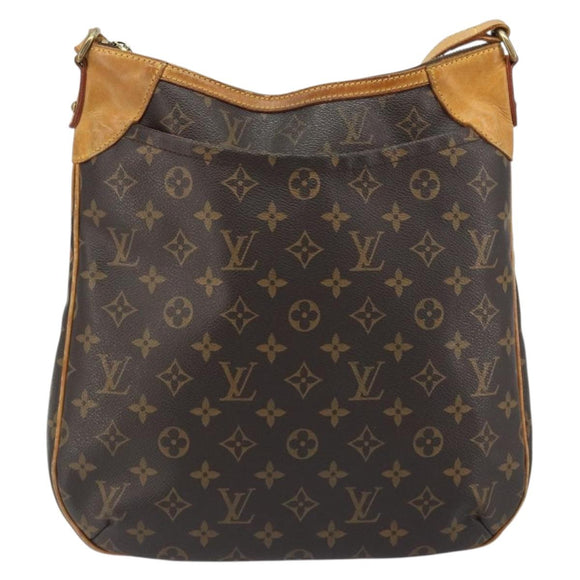 LOUIS VUITTON Monogram Odeon MM Shoulder Bag M56389 LV Auth ep15329