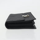 GUCCI GG Clutch Bag Nylon Black Silver 018 1600 Auth ep15330-5