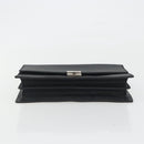 GUCCI GG Clutch Bag Nylon Black Silver 018 1600 Auth ep15330-7