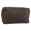 LOUIS VUITTON Monogram Trousse Toilette 28 Clutch Bag M47522 LV Auth ep15332-1