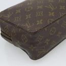 LOUIS VUITTON Monogram Trousse Toilette 28 Clutch Bag M47522 LV Auth ep15332-16