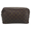 LOUIS VUITTON Monogram Trousse Toilette 28 Clutch Bag M47522 LV Auth ep15332-13