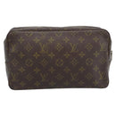 LOUIS VUITTON Monogram Trousse Toilette 28 Clutch Bag M47522 LV Auth ep15332-2