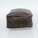 LOUIS VUITTON Monogram Trousse Toilette 28 Clutch Bag M47522 LV Auth ep15332-4