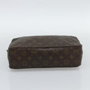 LOUIS VUITTON Monogram Trousse Toilette 28 Clutch Bag M47522 LV Auth ep15332-6