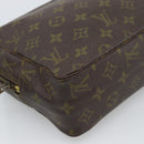 LOUIS VUITTON Monogram Trousse Toilette 28 Clutch Bag M47522 LV Auth ep15332-14