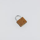 CELINE Macadam Boston Bag PVC Leather Brown Gold Tone Auth ep15333-12