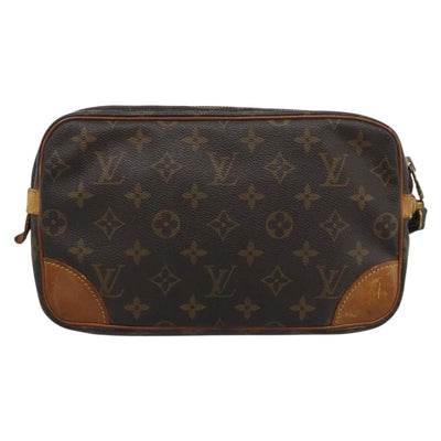 LOUIS VUITTON Monogram Marly Dragonne GM Clutch Bag M51825 LV Auth ep15334 - 0