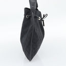 GUCCI GG Canvas Bamboo Hand Bag Black Silver 001 4033 Auth ep15336A-4