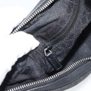 GUCCI Shoulder Bag Canvas Black Silver 01233 Auth ep15337-21