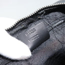 GUCCI Shoulder Bag Canvas Black Silver 01233 Auth ep15337-23