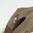 FENDI Zucchino Shoulder Bag PVC Leather Brown Auth ep15338-18