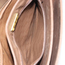 FENDI Zucchino Shoulder Bag PVC Leather Brown Auth ep15338-25