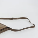 FENDI Zucchino Shoulder Bag PVC Leather Brown Auth ep15338-8
