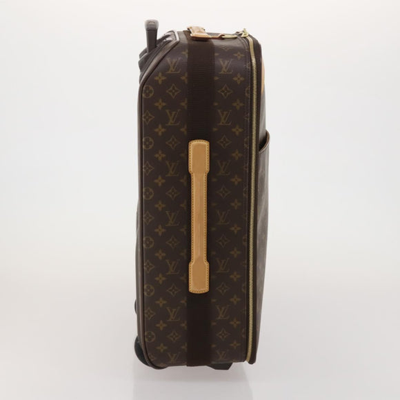 LOUIS VUITTON Monogram Pegas 55 Suitcase M23297 LV Auth ep15340A