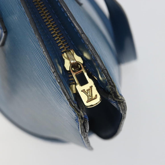 LOUIS VUITTON Epi Saint Jacques Shopping Shoulder Bag Blue M52275 Auth ep15342