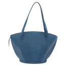 LOUIS VUITTON Epi Saint Jacques Shopping Shoulder Bag Blue M52275 Auth ep15342-2