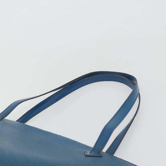 LOUIS VUITTON Epi Saint Jacques Shopping Shoulder Bag Blue M52275 Auth ep15342