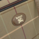 Burberrys Nova Check Shoulder Bag Canvas Beige Gold Tone Auth ep15344-17