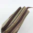 Burberrys Nova Check Shoulder Bag Canvas Beige Gold Tone Auth ep15344-6